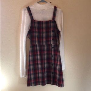 Plaid dress, never worn